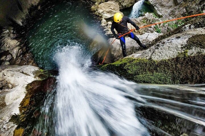 4-Hour Intermediate Canyoning in North Bali: Slides, Jumps & Rappels photo 5