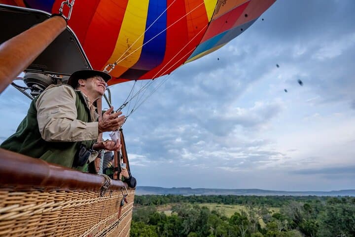 Masai Mara Hot Air Balloon Safari: Sunrise Flight & Champagne Bush Breakfast photo 1