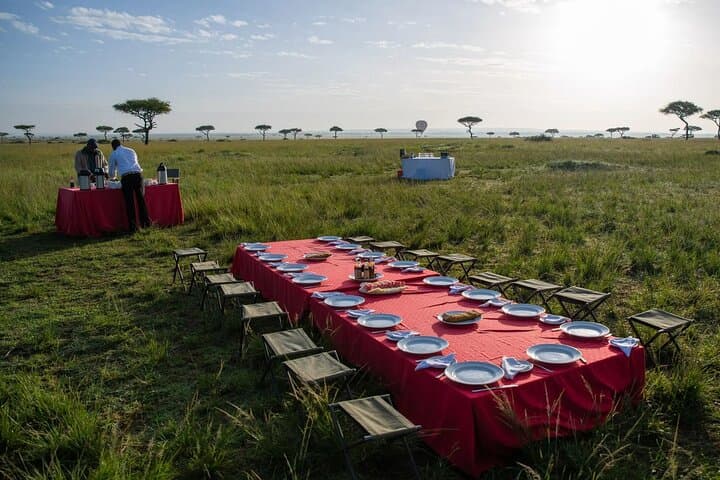 Masai Mara Hot Air Balloon Safari: Sunrise Flight & Champagne Bush Breakfast photo 3