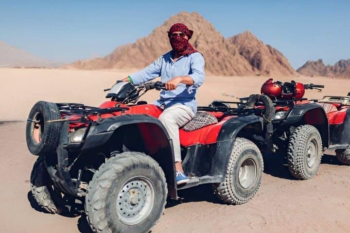 Sharm El-Sheikh Desert Safari: ATV Quad, Bedouin BBQ & Stargazing photo 2
