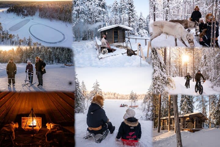 Lupland Winter Activity Park — Ranua Reindeer Sleigh, Sauna & Snow Adventures