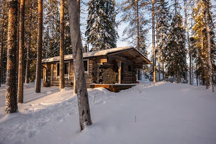 Ranua Private Wilderness Sauna and Lake Swim Experience photo 5