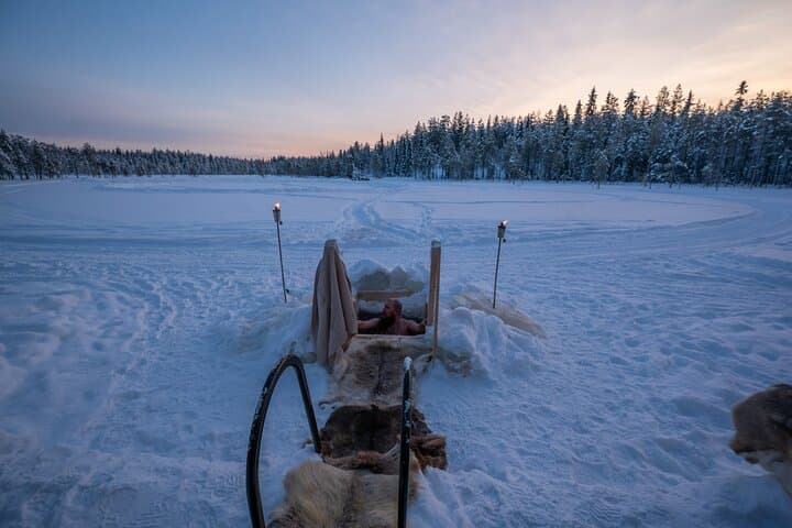 Ranua Private Wilderness Sauna and Lake Swim Experience photo 2