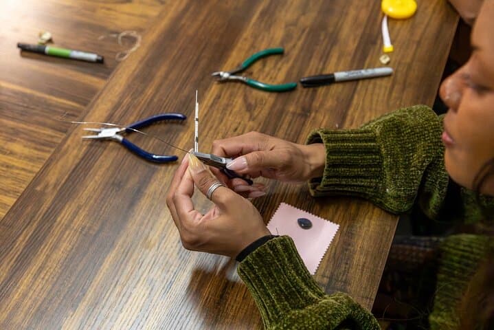 Denver Wire-Wrap Pendant Workshop — Make a Gemstone Necklace in 2 Hours photo 2