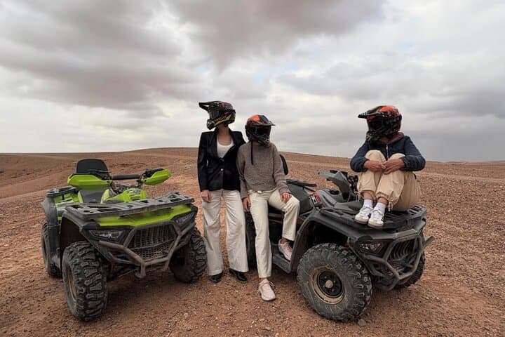 Agafay Desert Quad Ride, Argan Visit and Starry Berber Dinner from Marrakech photo 6