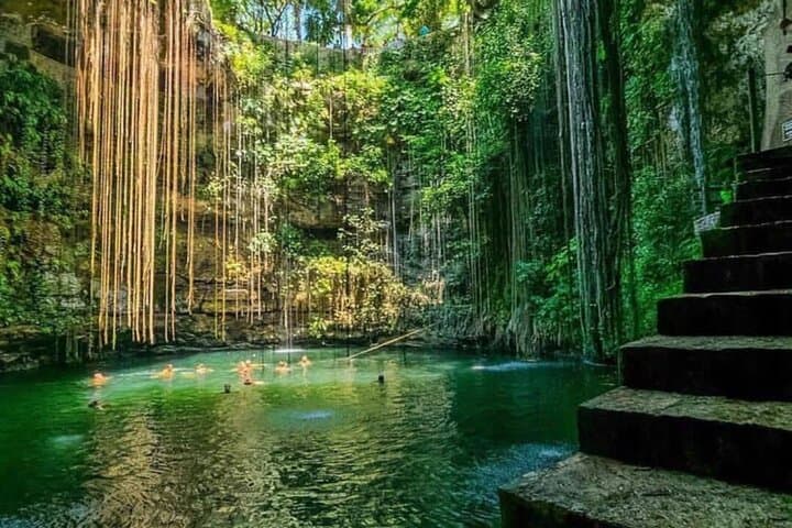 Chichen Itza Day Tour: Pyramid of Kukulcán, Cenote Swim & Valladolid Visit photo 4