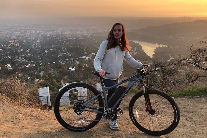 Hollywood Sign Private E‑Bike Ride — Mount Lee Guided Electric Bike Tour photo 1