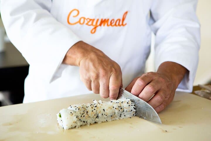 Hands-On Sushi Class in Austin — Make California & Spicy Salmon Rolls