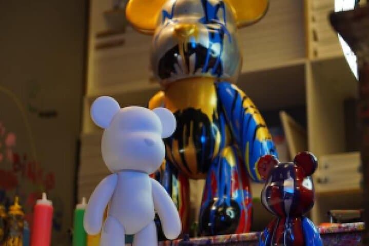 Atlanta Pour-a-Bear & Canvas Combo: Hands-On Paint Studio Experience
