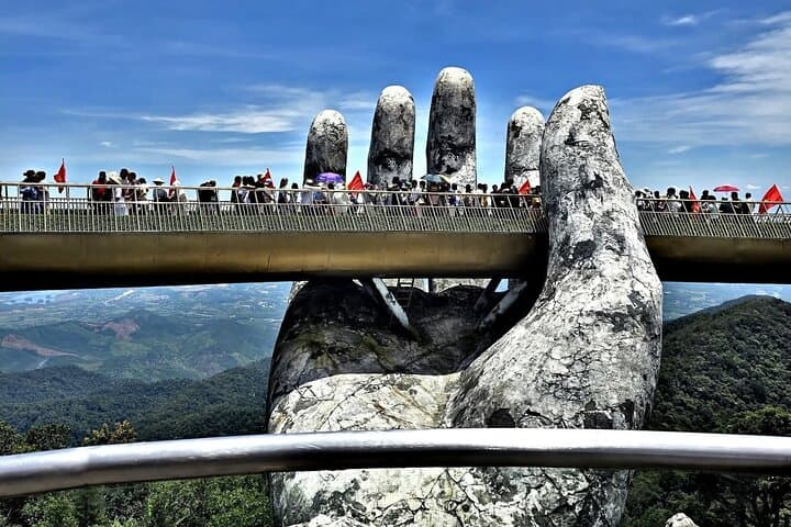 Ba Na Golden Bridge & Marble Mountains: Full-Day Private Tour from Da Nang photo 5