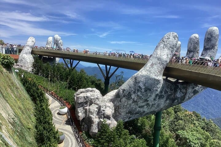 Golden Bridge, Ba Na Hills & Marble Mountains: Full-Day Private Tour from Da Nang photo 2