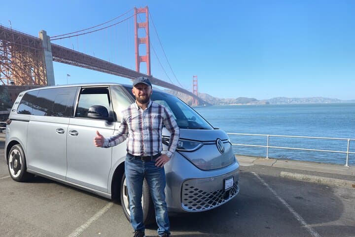 Electric ID.Buzz City Tour: Golden Gate Views, Pier 39 & Hidden Coastal Stops photo 1