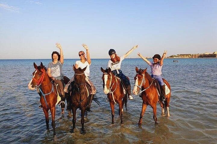 Sunrise Horse Ride in Hurghada: Desert to Red Sea at Dawn photo 2