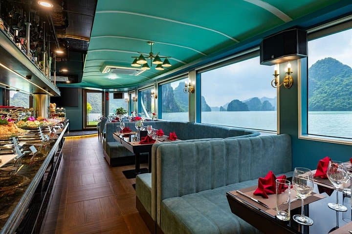 luxury-halong-bay-day-cruise-from-hanoi-sunlight-cruise photo 5