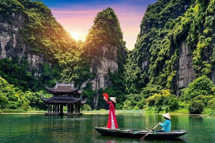 Hoa Lu, Trang An & Mua Cave Day Trip from Hanoi — Boat, Bike & 500-Step Viewpoint photo 1