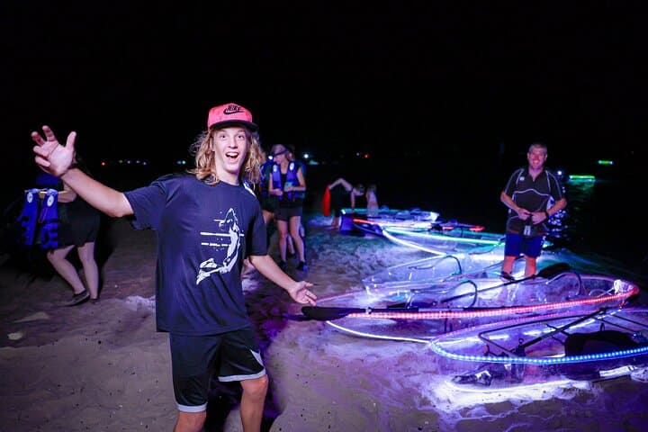 Explore Lake Macquarie’s Nocturnal Waters on the Naru Beach Night Kayak Tour photo 2
