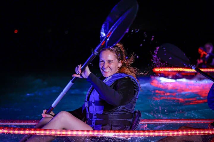 Explore Lake Macquarie’s Nocturnal Waters on the Naru Beach Night Kayak Tour photo 5