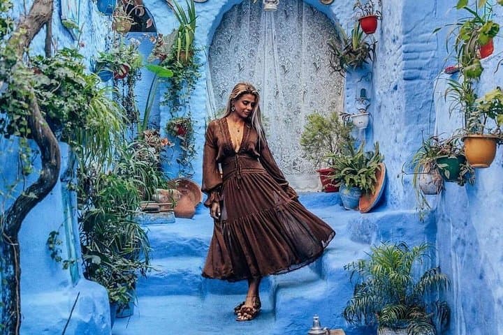 Chefchaouen Day Trip from Tangier — Blue Medina, Rif Mountain Views & Kasbah Walk photo 1
