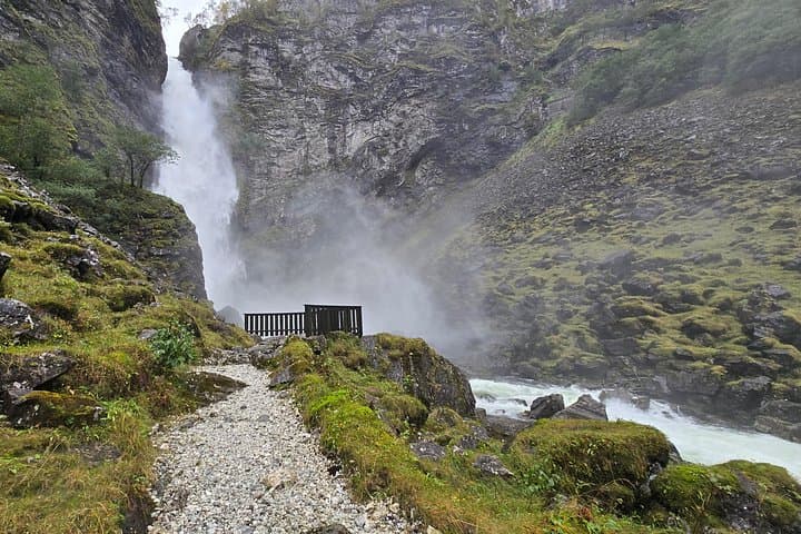 Flåm Waterfall Walk, Fjord Drive & Stegastein Viewpoint — Scenic Small-Group Tour photo 5