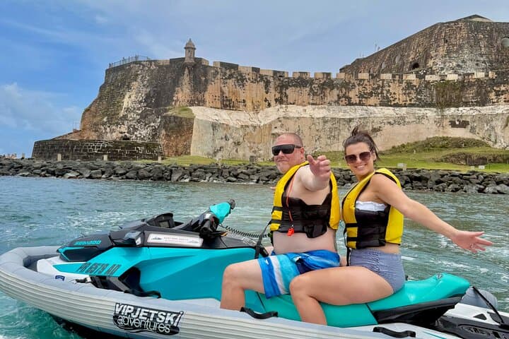 Jet Ski San Juan Bay — El Morro & Old San Juan Coastal Tour photo 4