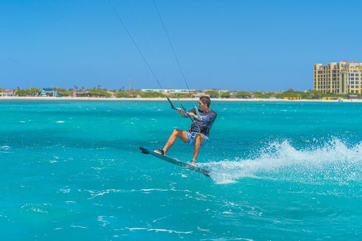 Kitesurfing Lessons in Aruba: Learn to Ride with Vela Sports at Fisherman's Huts photo 6