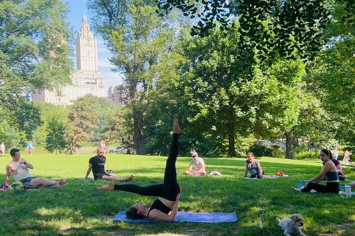 Central Park Pilates: 50-Minute Outdoor Mat Class at Cherry Hill Fountain photo 2