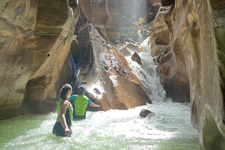Wadi Mujib Siq Trail and Dead Sea: Canyon Hike, Waterfalls, and Floating Relaxation photo 5