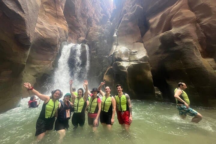 Wadi Mujib Siq Trail and Dead Sea: Canyon Hike, Waterfalls, and Floating Relaxation photo 3
