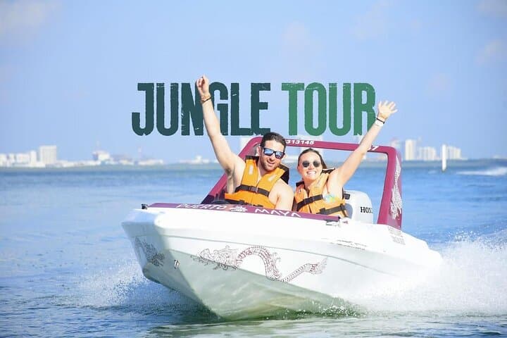 Speedboat to Punta Nizuc: Mangrove Channels & Nizuc Reef Snorkel Adventure photo 1