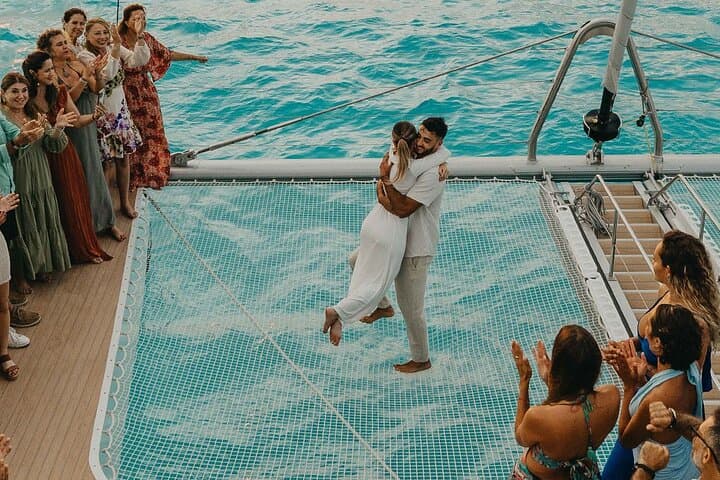 Sunset Catamaran Dinner in Cancún: Mayëy Premium Cruise with Open Bar photo 2