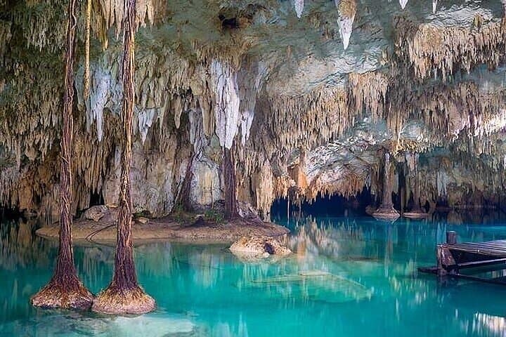 Private Cenote Sac Actun Cave Adventure — Snorkel Tulum White Cave photo 4