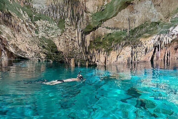 Private Cenote Sac Actun Cave Adventure — Snorkel Tulum White Cave photo 6