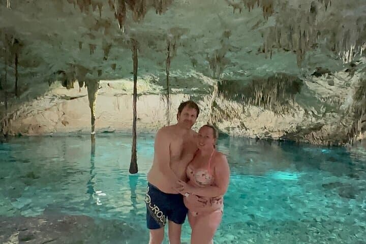 Private Cenote Sac Actun Cave Adventure: Snorkel the White Cave from Cancun