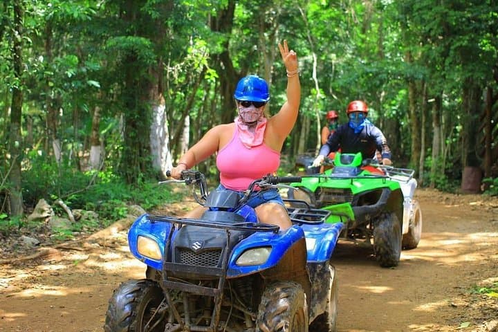 Riviera Maya Jungle Zipline & ATV Adventure — Cenote Swim and Mayan Lunch photo 1