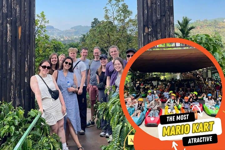 Da Lat Waterfalls, Crazy House & Mario Kart: Full-Day Plateau Adventure