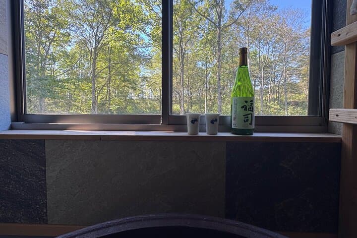 Sake and Goemonburo: Traditional Firewood Bath & Sake Tasting in Nakashibetsu, Hokkaido photo 4