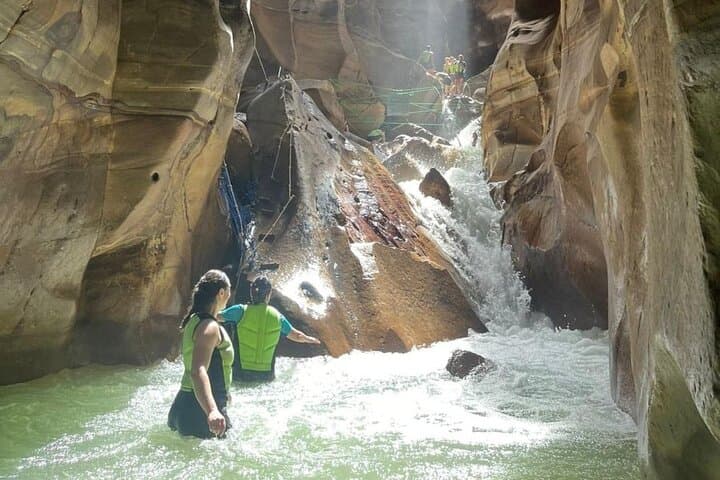 Wadi Mujib Siq Trail & Dead Sea Day Tour — Hike Jordan’s Dramatic Canyon and Float the Lowest Point on Earth photo 5