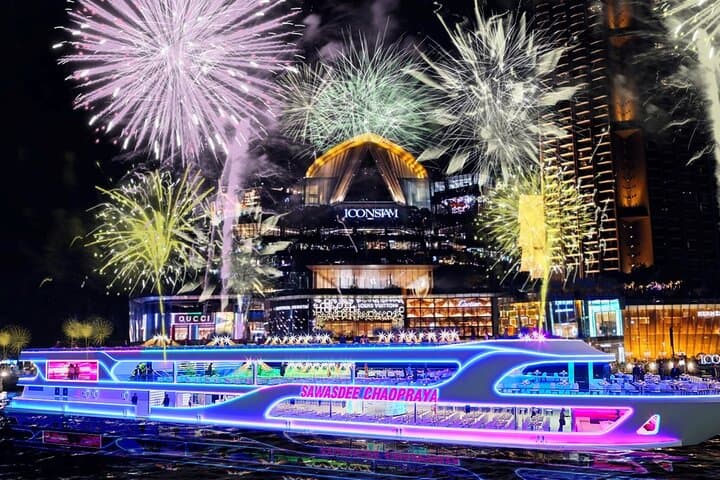 Bangkok Sawasdee Chaophraya Dinner Cruise from ICONSIAM — Evening River Cruise with Thai Buffet & Live Performances photo 2