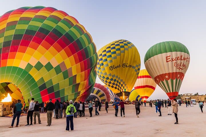 Sunrise Hot Air Balloon Over Luxor: Float Above the Valley of the Kings photo 2