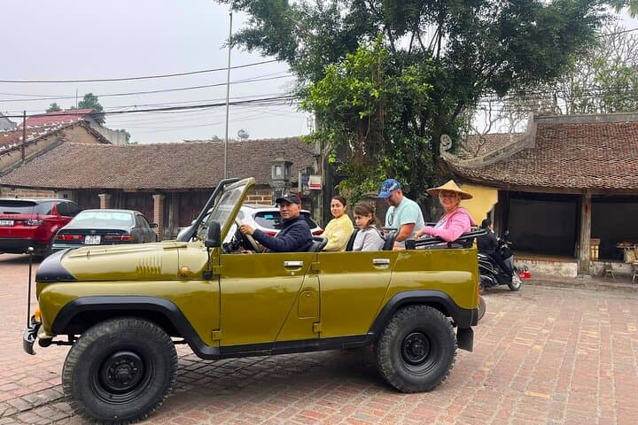Full-Day Duong Lam Jeep Tour from Hanoi — Ancient Village & Countryside Adventure