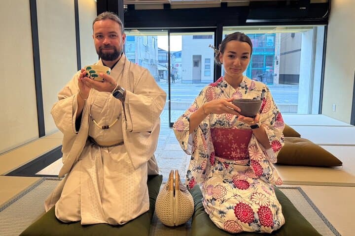 Kyoto Okada Tea Ceremony & Kimono Experience — Matcha, Dress-Up and Historic Stroll photo 1