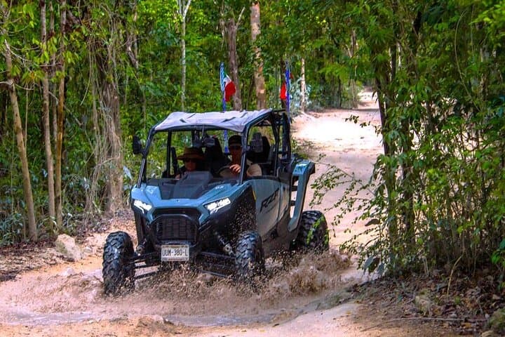 RZR Off‑Road to Jade Caverns & Chula’s Beach Club — Cozumel Adventure photo 1