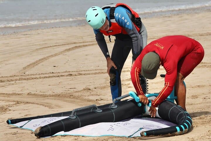 Semi-Private Wingfoil Lesson in Essaouira — Learn to Foil in the Atlantic Bay photo 4