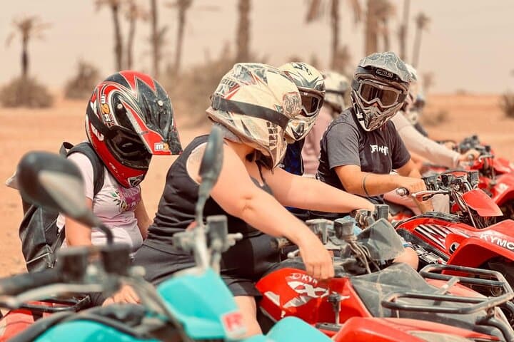 Quad and Camel Adventure in Marrakech Palmeraie — 2-Hour Desert Ride