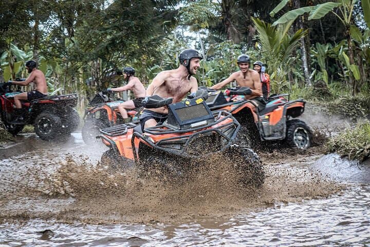 Bali ATV Jungle Circuit: 9km Solo & Tandem Adventure from Ubud