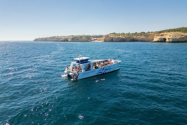 Benagil Cave Cruise from Vilamoura: Catamaran Tour with Regional Tastings photo 2
