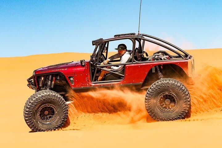Sunset Jeep Desert Safari at Al Lahbab: Dune Bashing, Camel Ride & BBQ photo 2