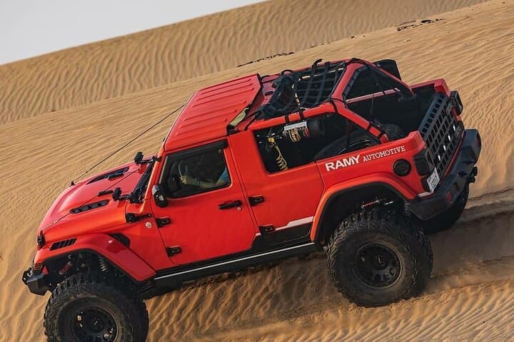 Sunset Jeep Desert Safari at Al Lahbab: Dune Bashing, Camel Ride & BBQ photo 4