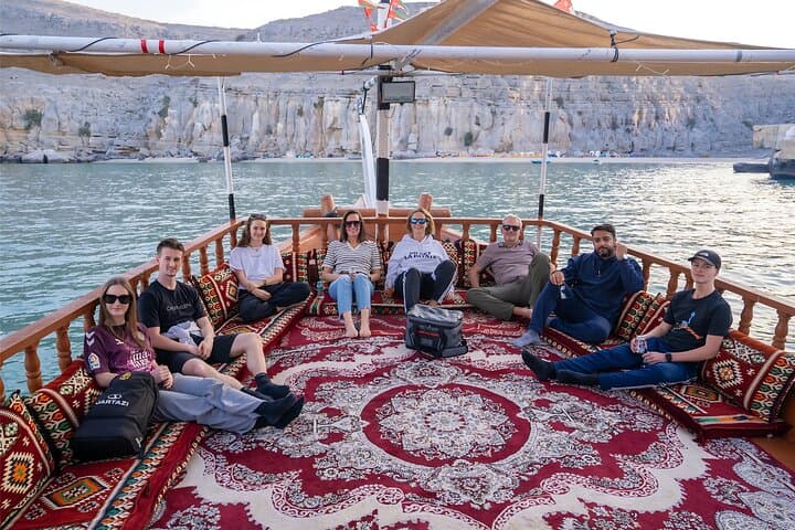 Khasab Dhow Cruise: Telegraph Island Snorkeling & Dolphin Watching in Musandam photo 2