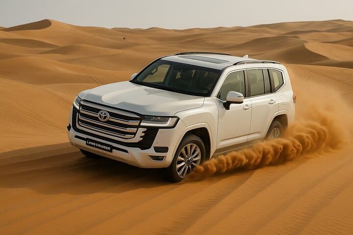 Evening Desert Safari in Dubai: Red Dunes, Dune Bashing & BBQ Under the Stars photo 1